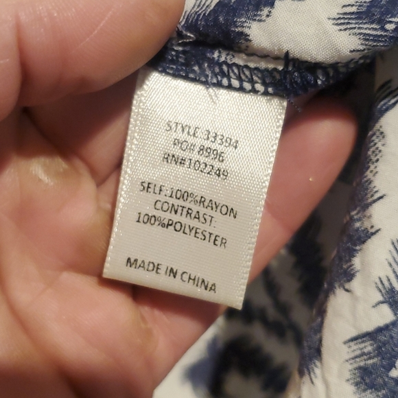 ❤ANTHROPOLOGIE SKIES ARE BLUE FLOWY TANK TOP, XS - Picture 4 of 4